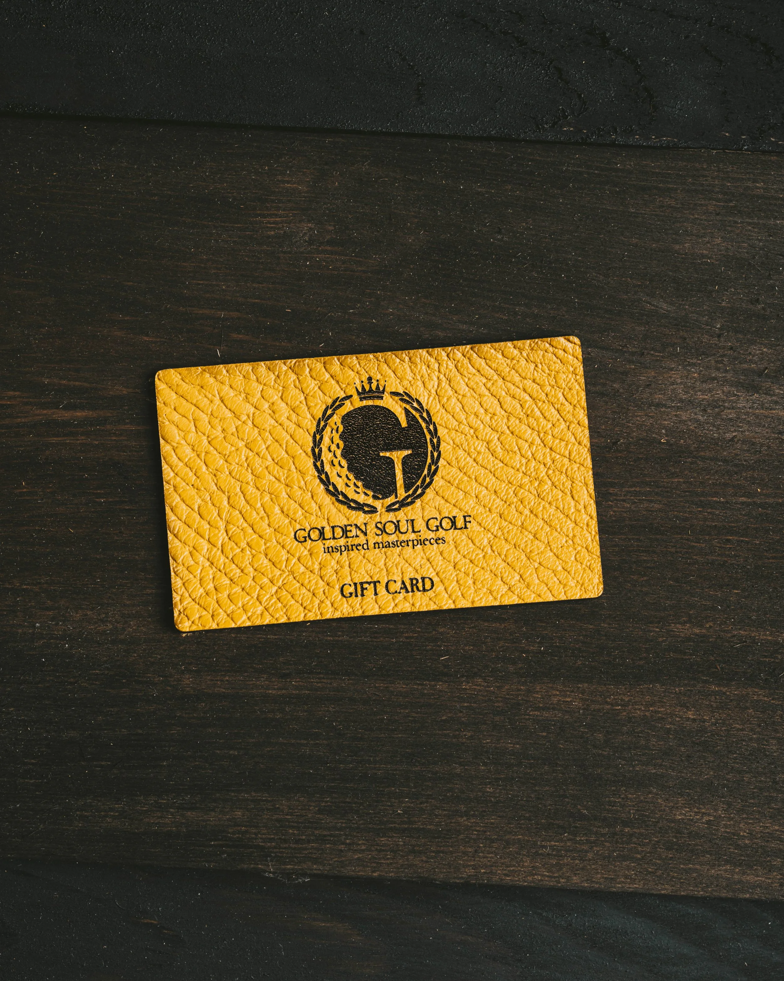 Golden Card — Golden Soul Golf